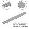20'' CHAINSAW GUIDE BAR For 52CC 58CC 62CC 68CC 76 Drive Links 0.325'' 0.058 gauge Generic