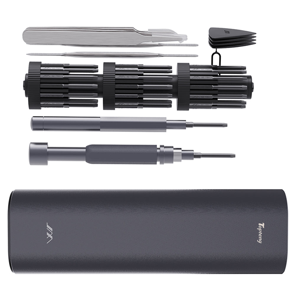 topteng Precision Screwdriver Set 56 Pieces Repair Tool Kit for iPhone PC Watch and Jewlry