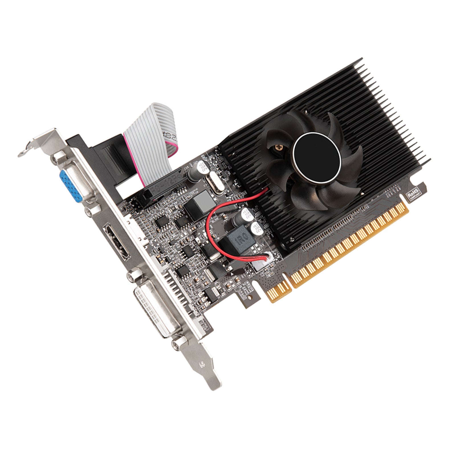 GT610 2GB Independent Graphics Card Small Chassis DDR3 Memory VGA Computer