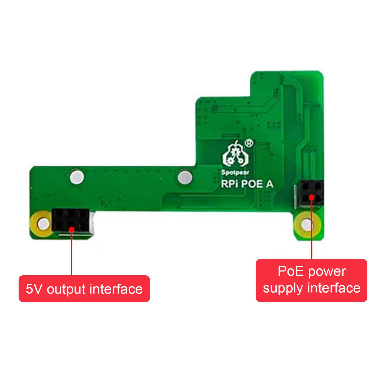 Raspberry Pi Poe Ethernet Power Supply Expansion Board For Raspberry Pi 3B+/4B