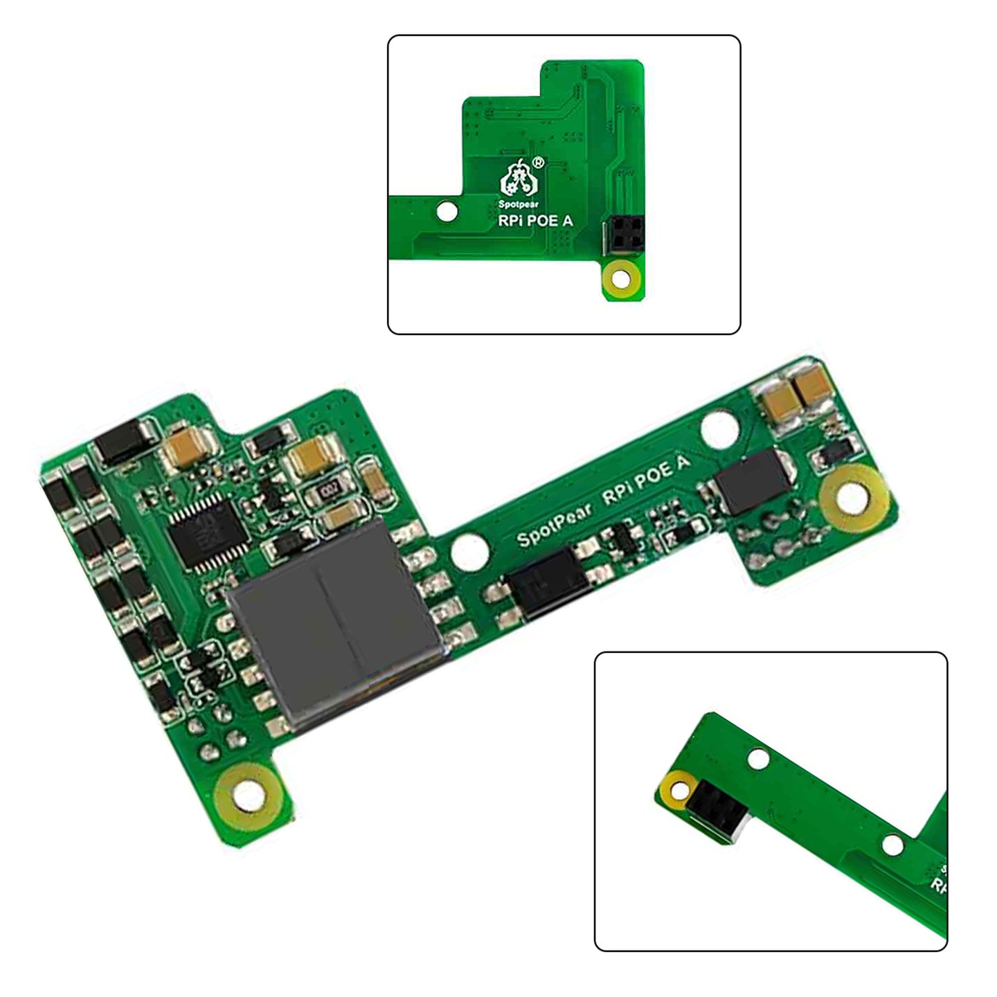 Raspberry Pi Poe Ethernet Power Supply Expansion Board For Raspberry Pi 3B+/4B