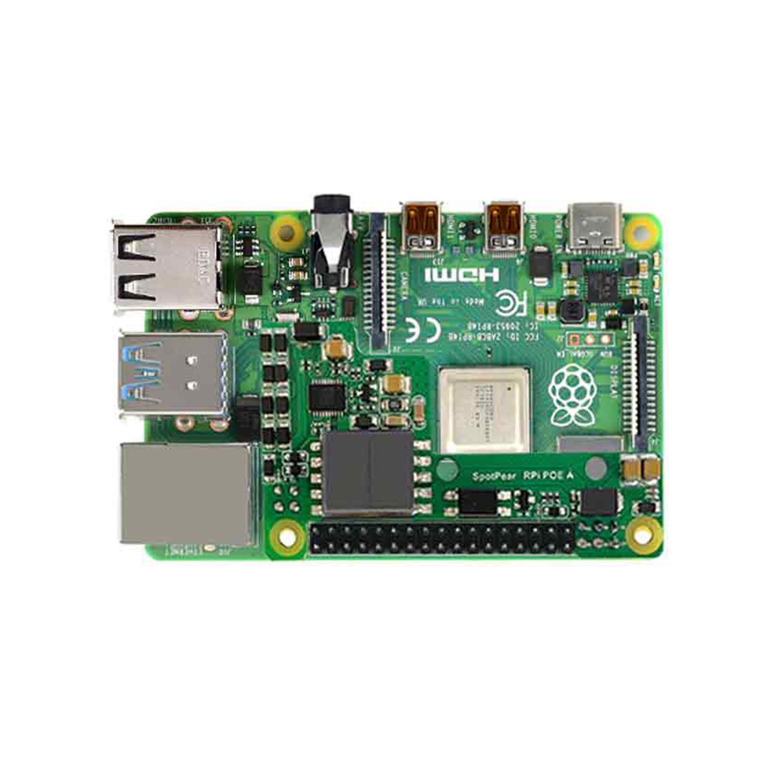 Raspberry Pi Poe Ethernet Power Supply Expansion Board For Raspberry Pi 3B+/4B