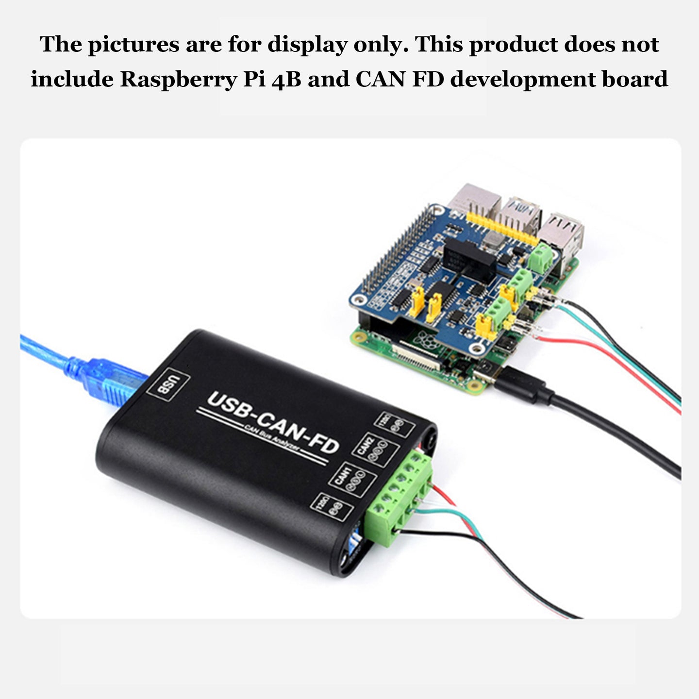 USB to CAN FD Interface Converter CAN Bus Data Analyzer Communication Module