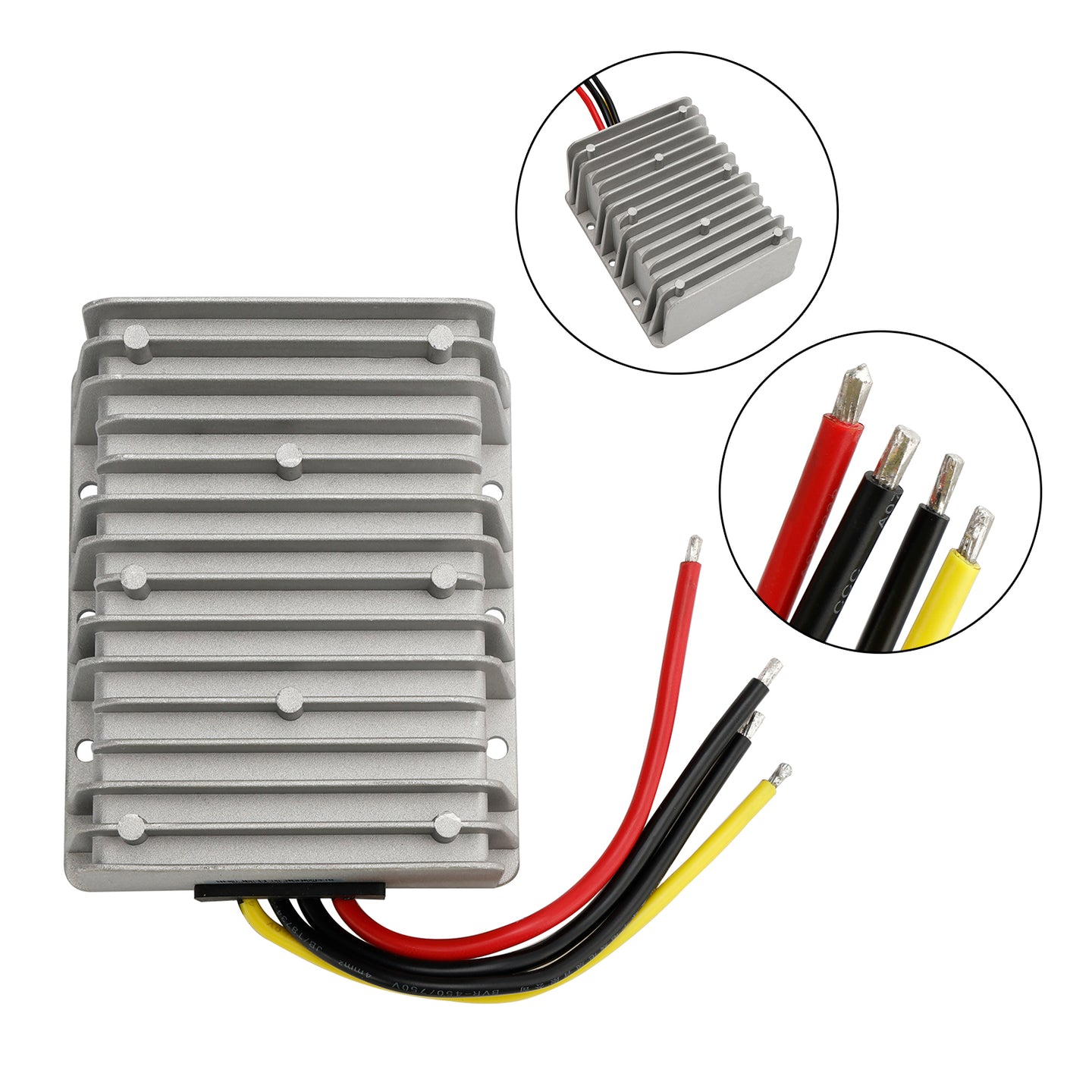 DC-DC 12V-13.8V 30A 414W Step Up Power Supply Converter Regulator Waterproof