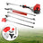 5 in 1 Multi-Functional Trimming Tool, 52CC 2-Cycle Garden Tool with Extension Pole Saw, Hedge, Grass Trimmer and Brush Cutter