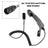 H250 6-pin PTT Handle Microphone U329 Microphone for AN/PRC148 PRC152 Radio