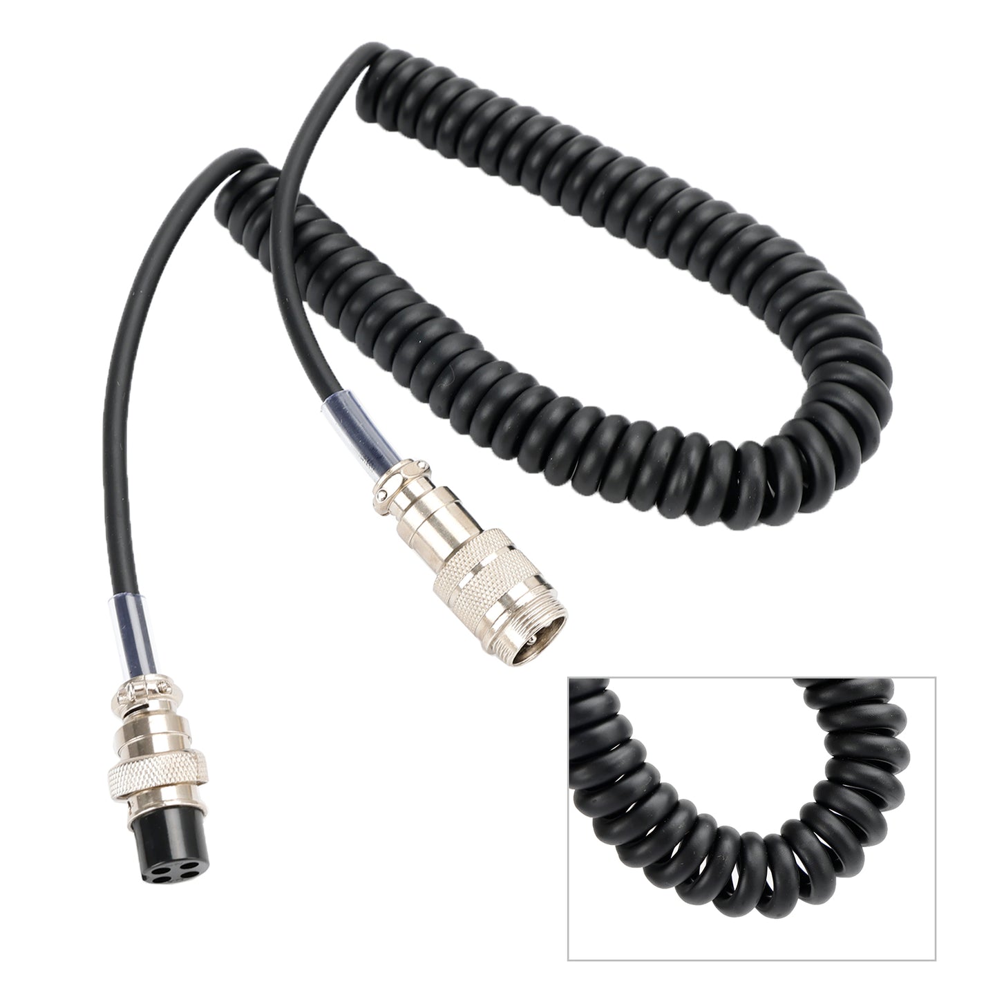 CB Handheld Microphone Male Female 4Pin Extension Radio Microphone Replacement