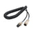 CB Handheld Microphone Male Female 4Pin Extension Radio Microphone Replacement