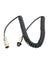 CB Handheld Microphone Male Female 4Pin Extension Radio Microphone Replacement