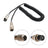 CB Hand Microphone Male Female 5Pin Extension Cable Radio Microphone Replacement