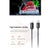 50M Wireless HDMI Extender Video Transmitter Receiver for PC Phone To TV Black