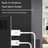 50M Wireless HDMI Extender Video Transmitter Receiver for PC Phone To TV White