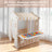 Kids Playhouse with Lights & Building Blocks, Foldable Plastic Outdoor Play Tent for Toddlers & Backyard Fun