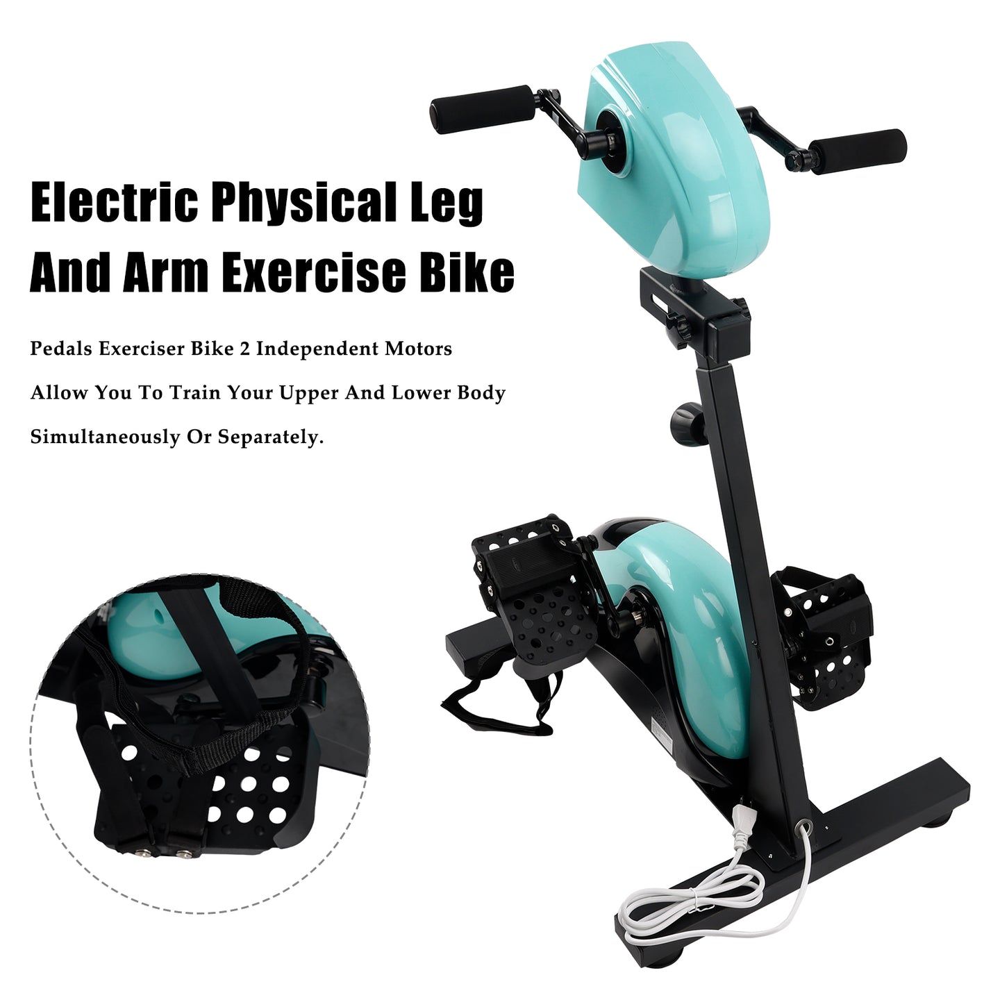Electric Arm & Leg Pedal Exerciser for Seniors | Dual-Motor Home Rehab