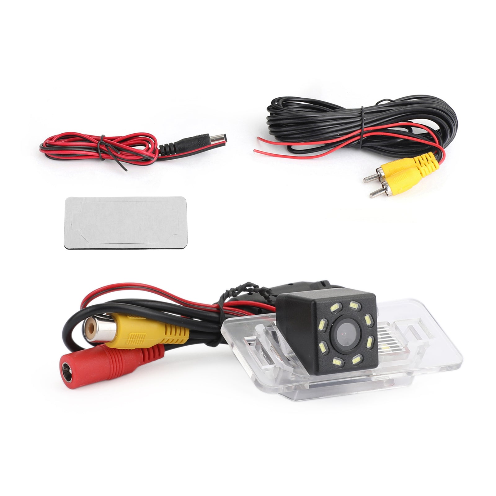 12 LED Car Reverse Backup Camera – Waterproof Night Vision Parking Assist Cam for BMW 3 Series, 5 Series, X5 (2008-2012)