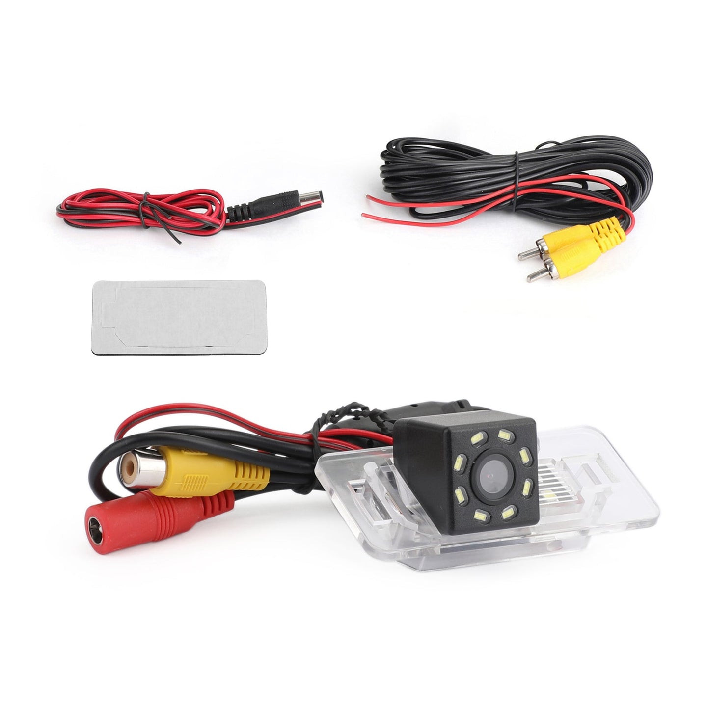 12 LED Car Reverse Backup Camera – Waterproof Night Vision Parking Assist Cam for BMW 3 Series, 5 Series, X5 (2008-2012)