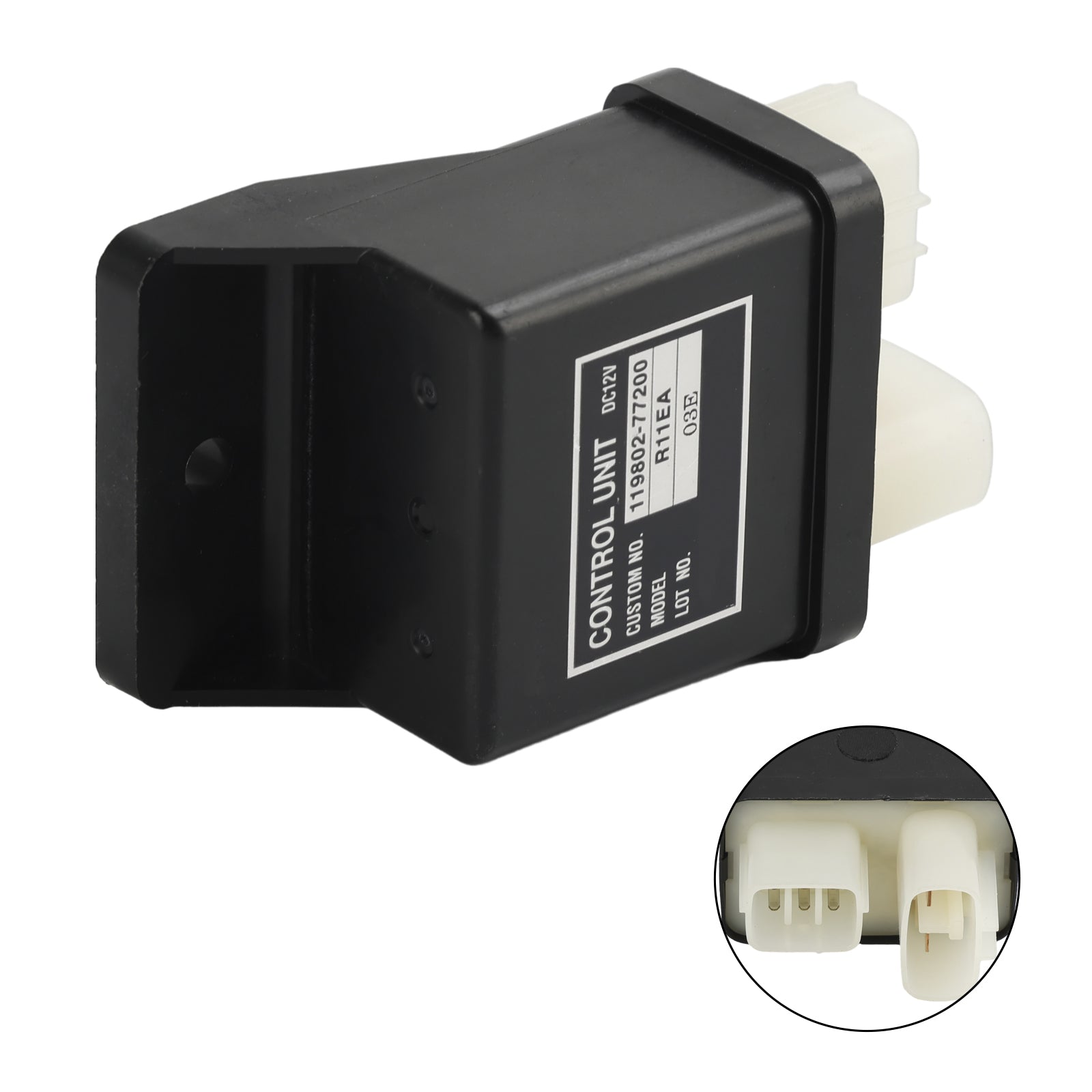 12V R11EA Safe Relay 119802-77200 For Yanmar Control Unit Hitachi ZX-3 Excavator