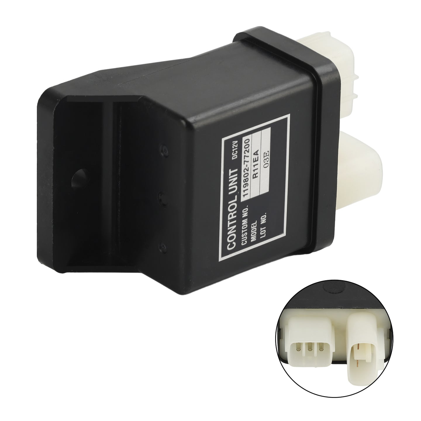 12V R11EA Safe Relay 119802-77200 For Yanmar Control Unit Hitachi ZX-3 Excavator