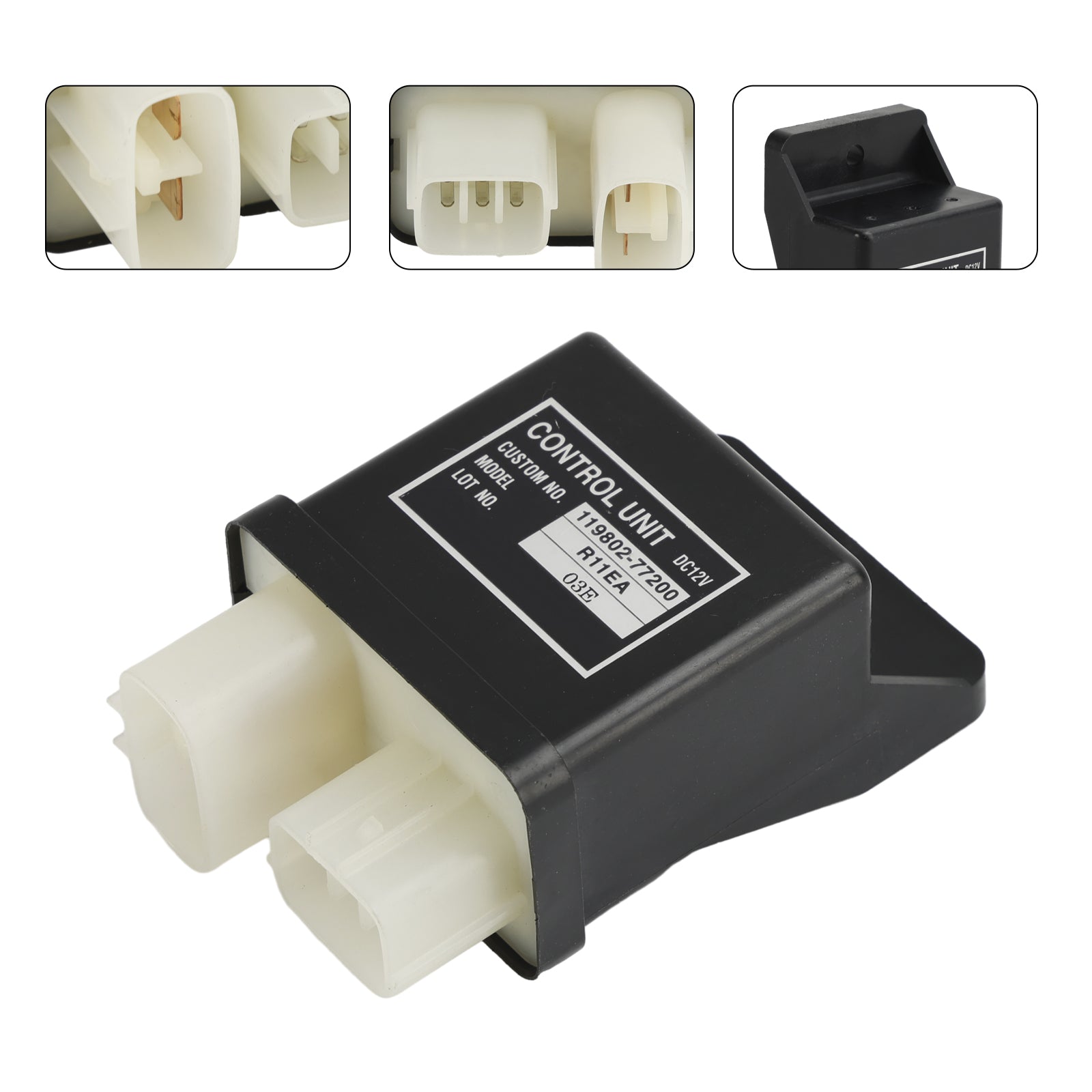 12V R11EA Safe Relay 119802-77200 For Yanmar Control Unit Hitachi ZX-3 Excavator