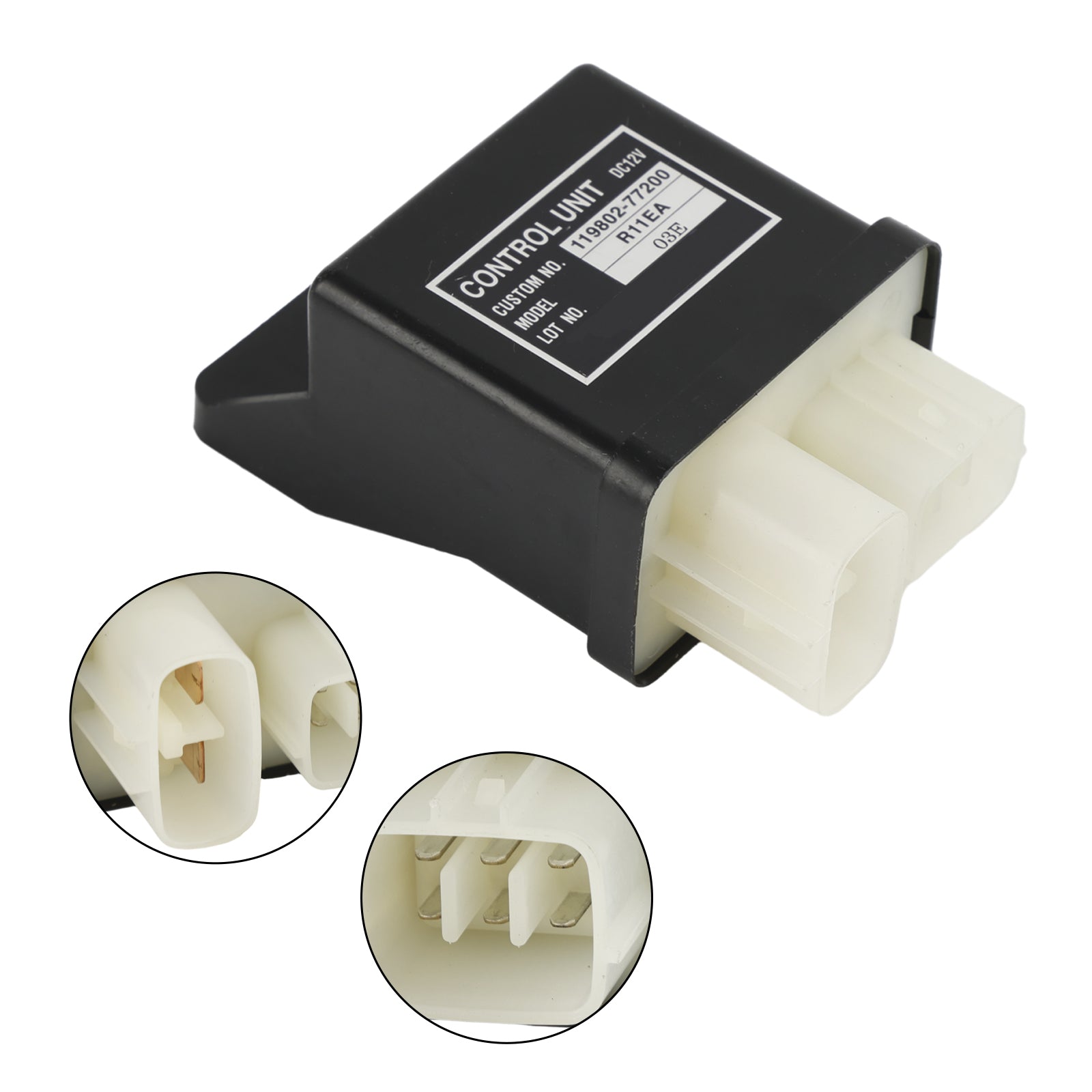12V R11EA Safe Relay 119802-77200 For Yanmar Control Unit Hitachi ZX-3 Excavator