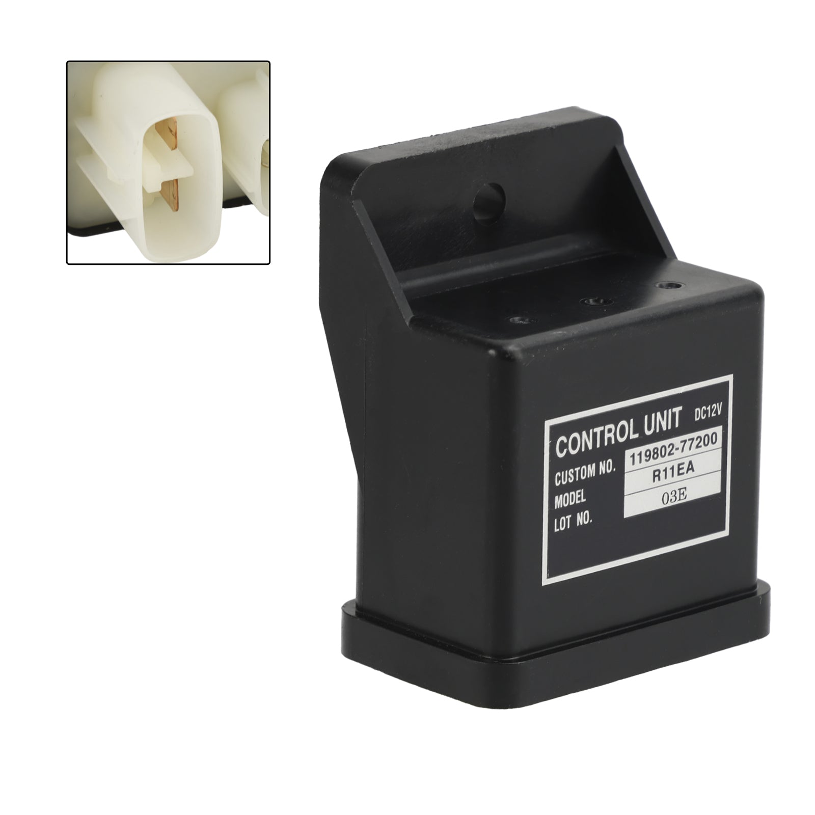 12V R11EA Safe Relay 119802-77200 For Yanmar Control Unit Hitachi ZX-3 Excavator