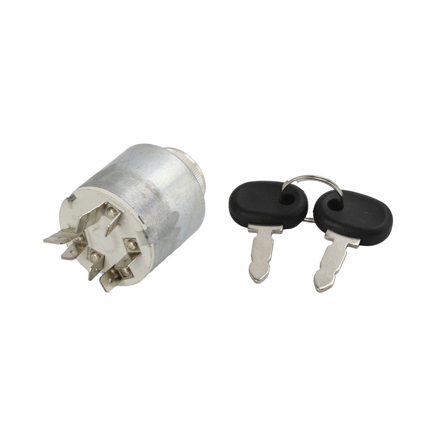 14159000 Ignition Switch with 2 Keys for New Holland, Ford, Case & Fiat Tractors, Replaces 5146155