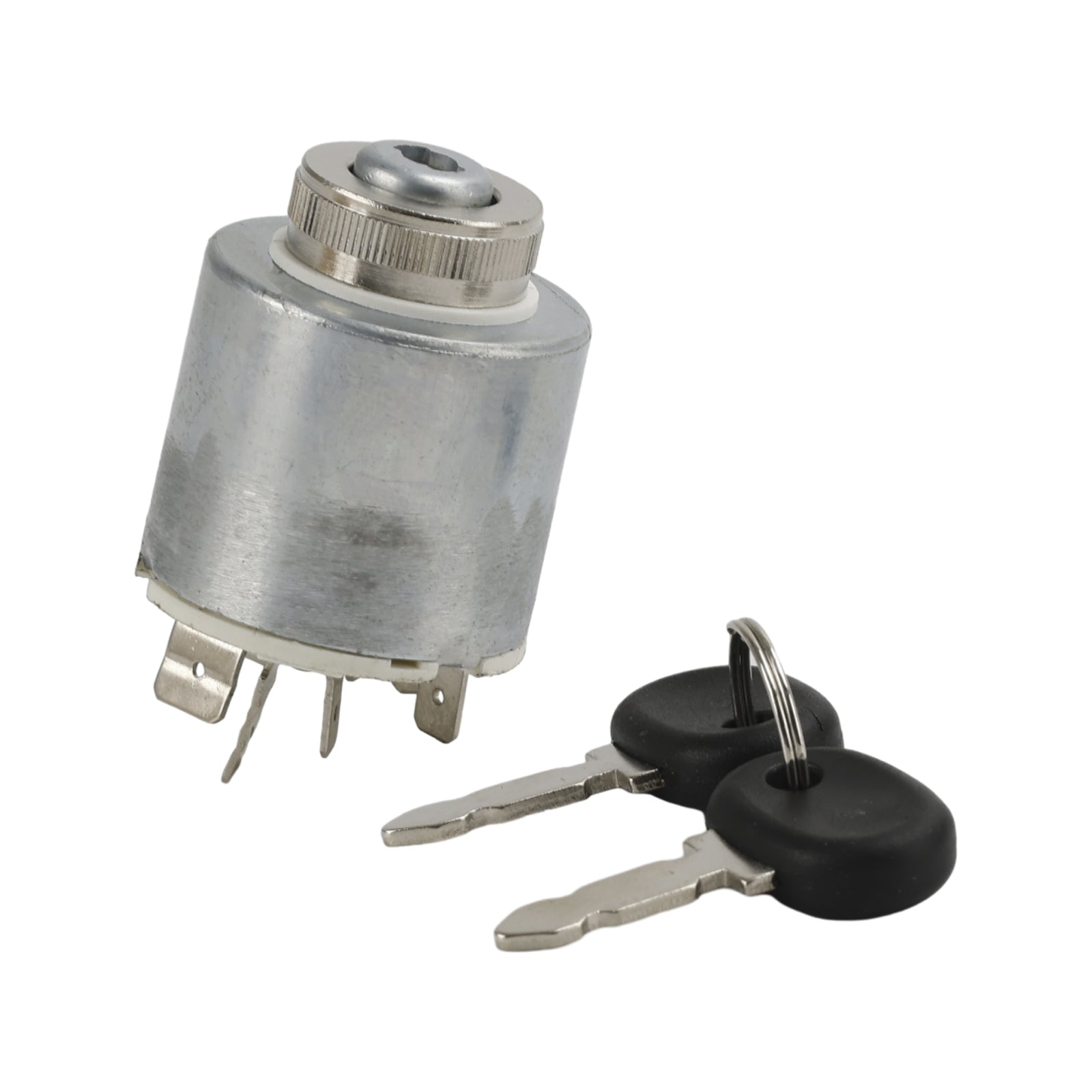 14159000 Ignition Switch with 2 Keys for New Holland, Ford, Case & Fiat Tractors, Replaces 5146155