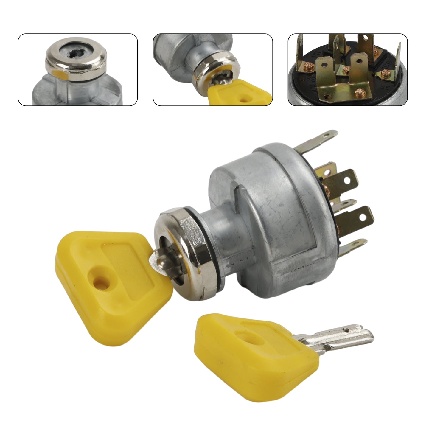 7004147 Fits For Clark Forklift Truck Ignition Switch 2368655 2782017