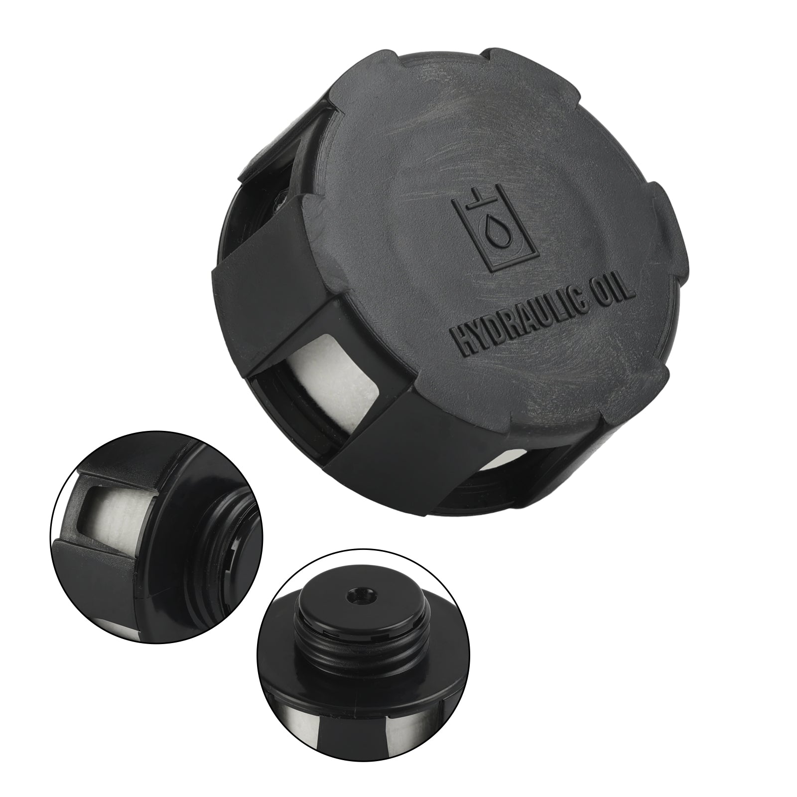 6727475 Hydraulic Oil Vent Cap Compatible With Bobcat S250 S300 S530 S550 S570