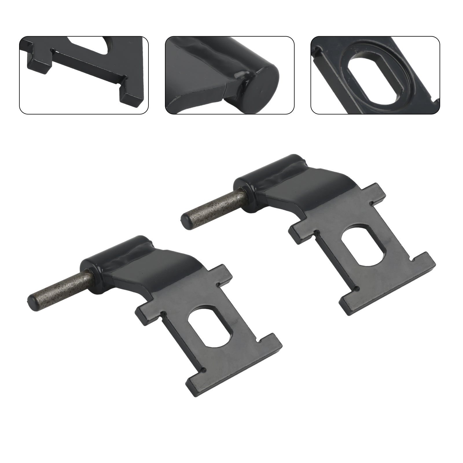 2PCS 7193725 Cab Door Hinge For Bobcat T450 T550 T590 T595 T630 T650 T740 T750