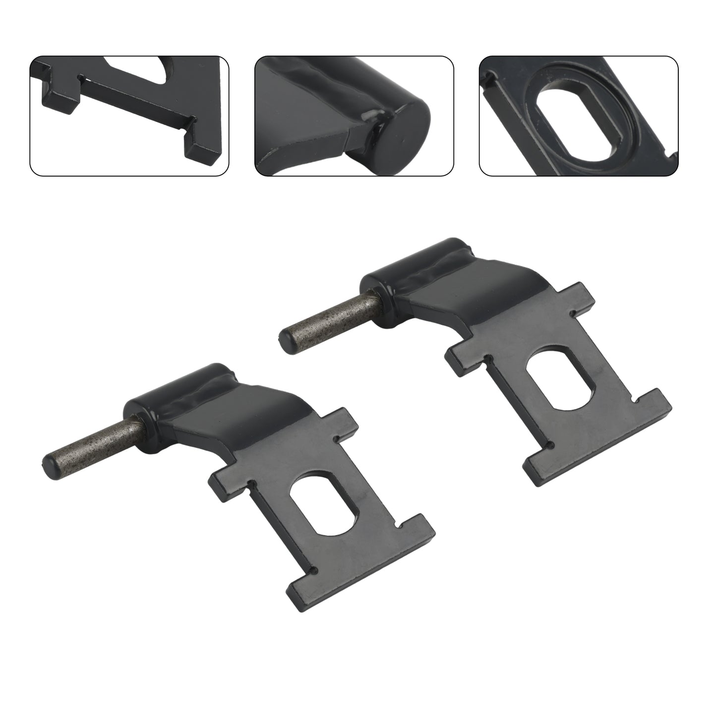 2PCS 7193725 Cab Door Hinge For Bobcat T450 T550 T590 T595 T630 T650 T740 T750