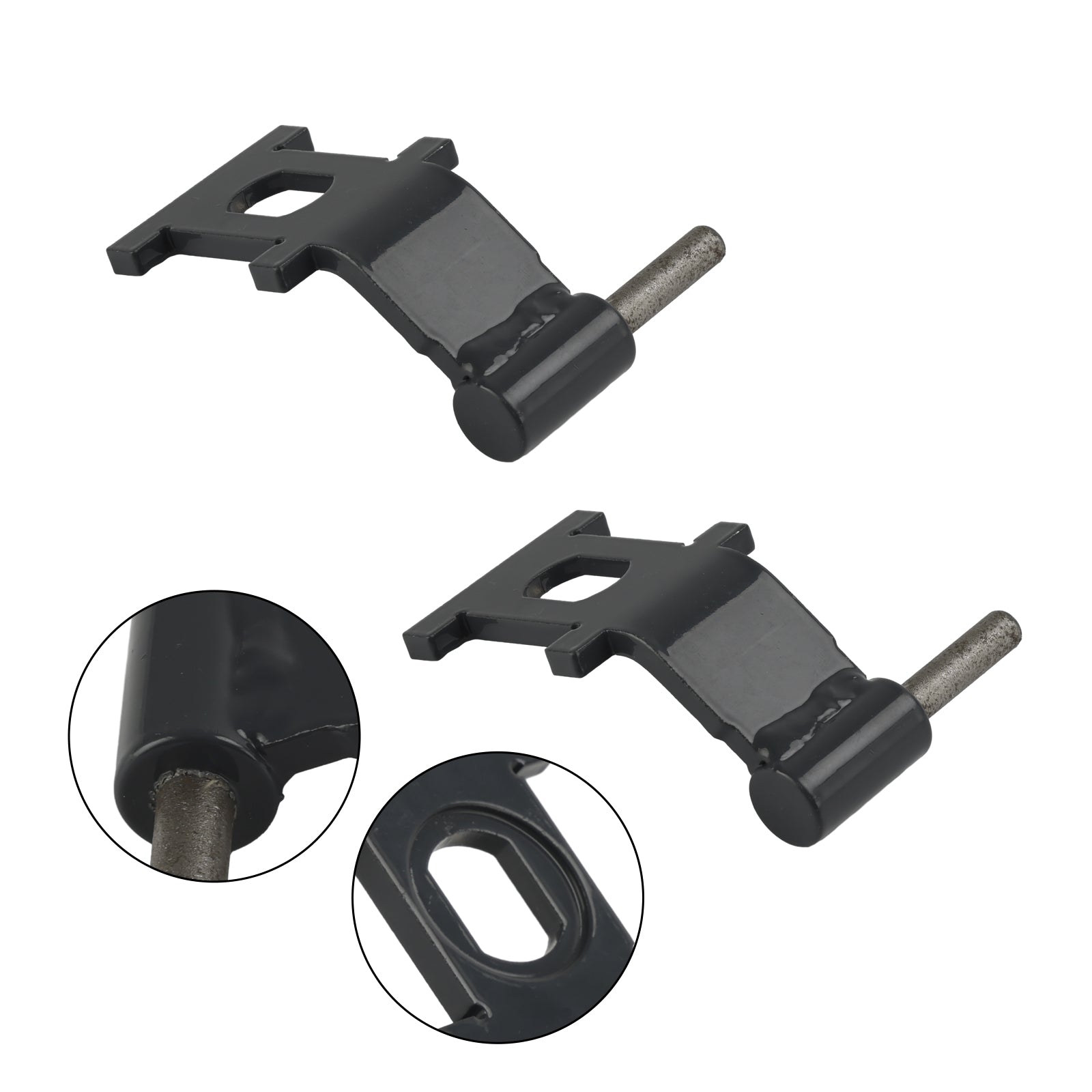 2PCS 7193725 Cab Door Hinge For Bobcat T450 T550 T590 T595 T630 T650 T740 T750