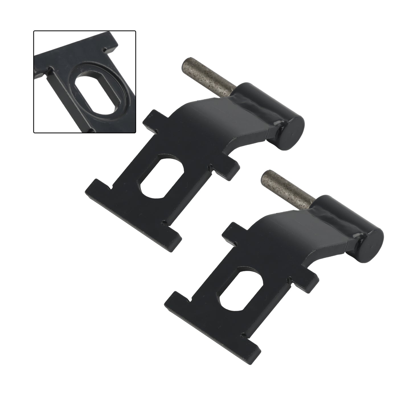 2PCS 7193725 Cab Door Hinge For Bobcat T450 T550 T590 T595 T630 T650 T740 T750