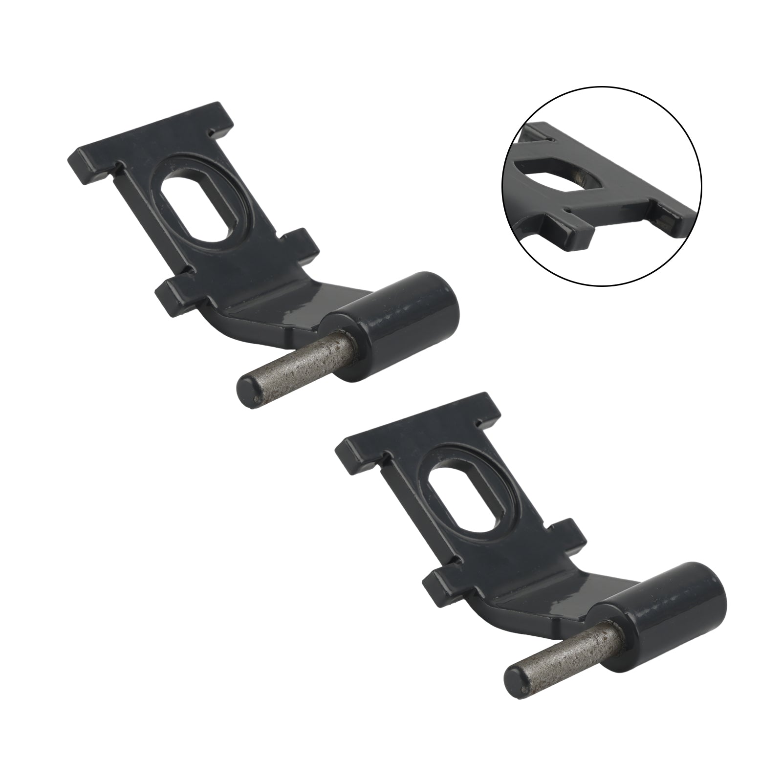 2PCS 7193725 Cab Door Hinge For Bobcat T450 T550 T590 T595 T630 T650 T740 T750