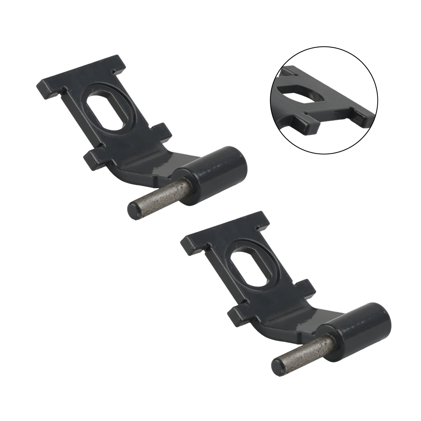 2PCS 7193725 Cab Door Hinge For Bobcat T450 T550 T590 T595 T630 T650 T740 T750