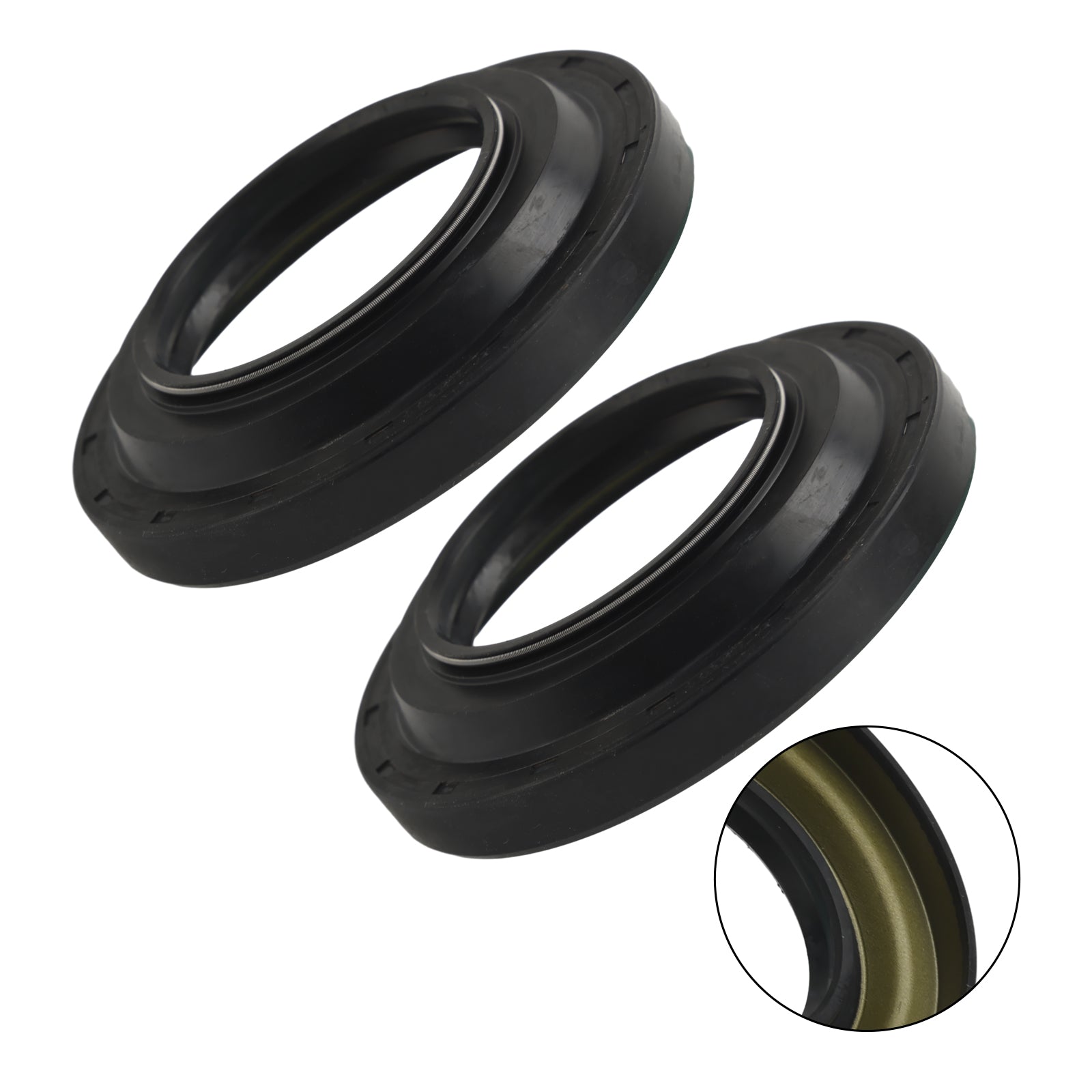 2PCS 6705847 For Bobcat Motor Carrier Oil Seal Skid Steer 753 763 773 Chain bearing