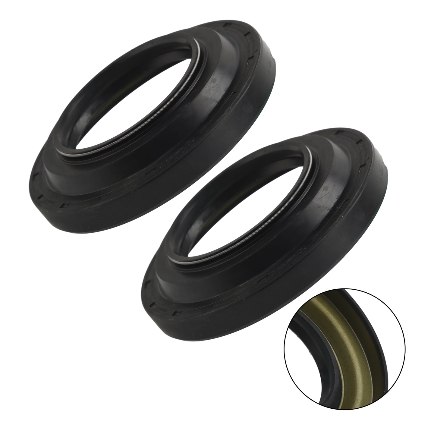 2PCS 6705847 For Bobcat Motor Carrier Oil Seal Skid Steer 753 763 773 Chain bearing