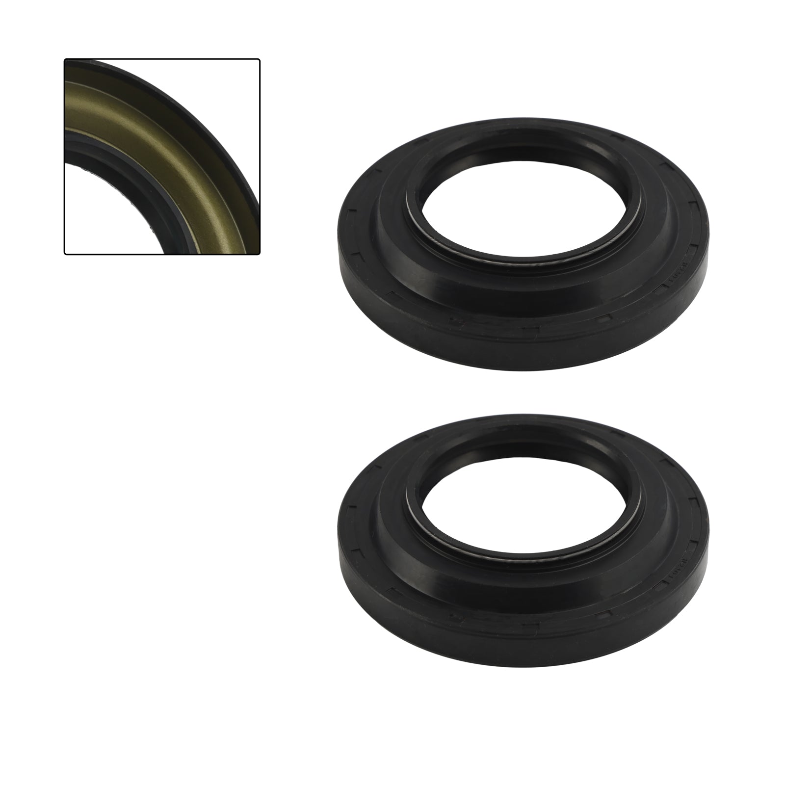 2PCS 6705847 For Bobcat Motor Carrier Oil Seal Skid Steer 753 763 773 Chain bearing