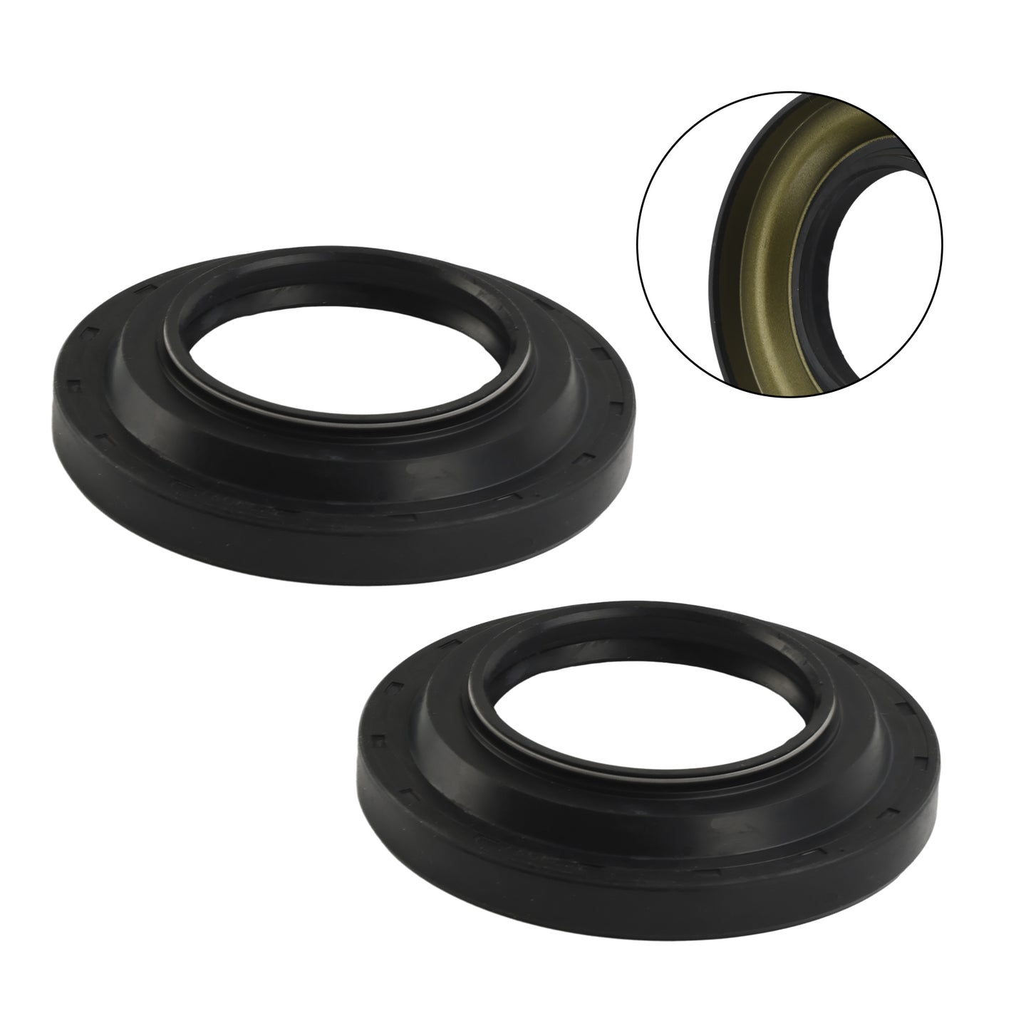 2PCS 6705847 For Bobcat Motor Carrier Oil Seal Skid Steer 753 763 773 Chain bearing