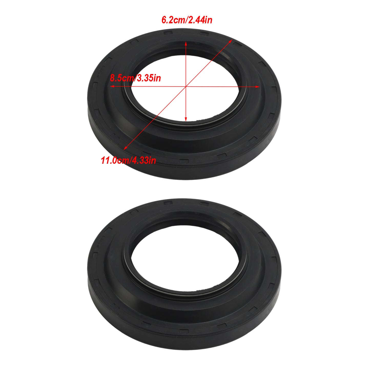 2PCS 6705847 For Bobcat Motor Carrier Oil Seal Skid Steer 753 763 773 Chain bearing