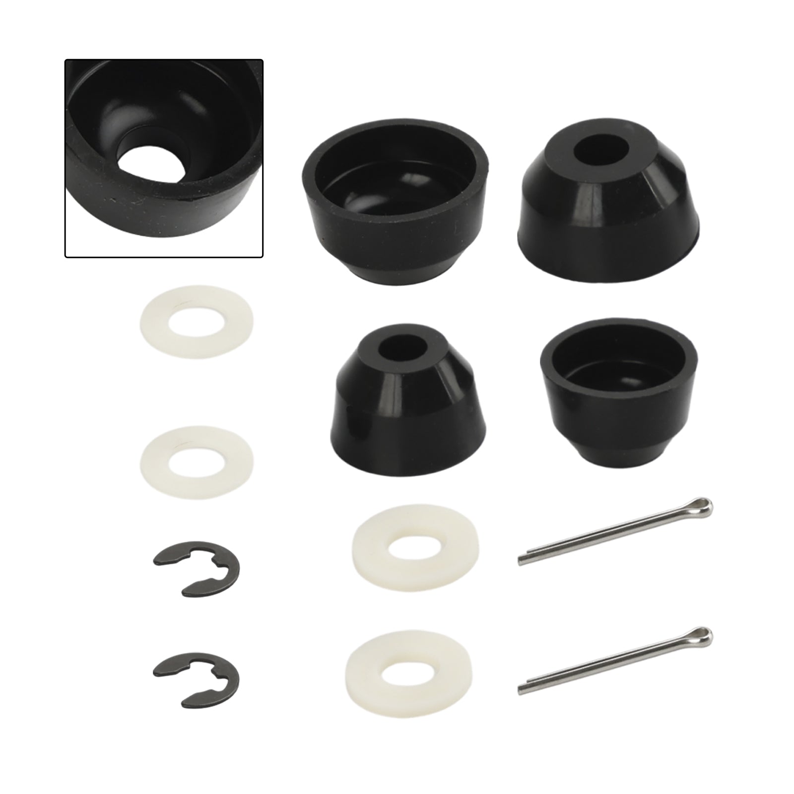 For Kubota BX1850 60 70 80 BX22 2200 GR Inner/Outer Tie Rod Poly Boots Upgrade
