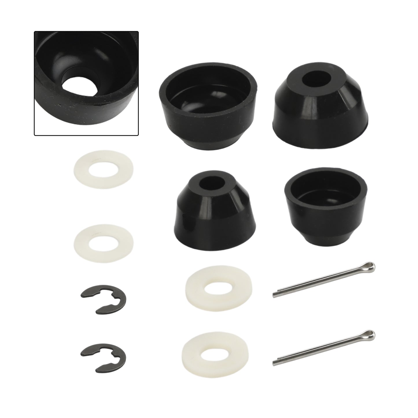 For Kubota BX1850 60 70 80 BX22 2200 GR Inner/Outer Tie Rod Poly Boots Upgrade