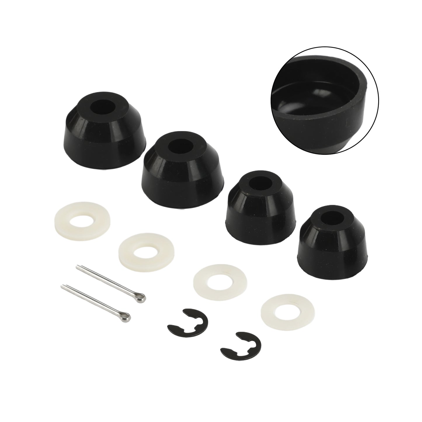 For Kubota BX1850 60 70 80 BX22 2200 GR Inner/Outer Tie Rod Poly Boots Upgrade