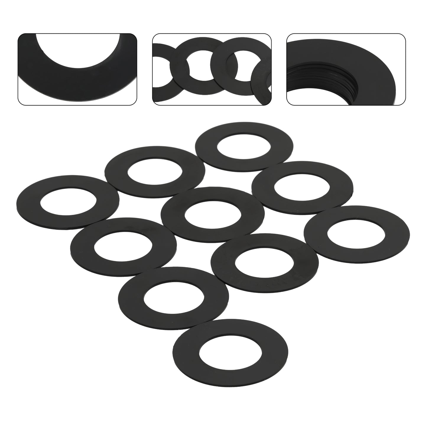 45MM Excavator Bucket Pin Shims Kit For Skid Steer Cat Bobcat Deere Komatsu