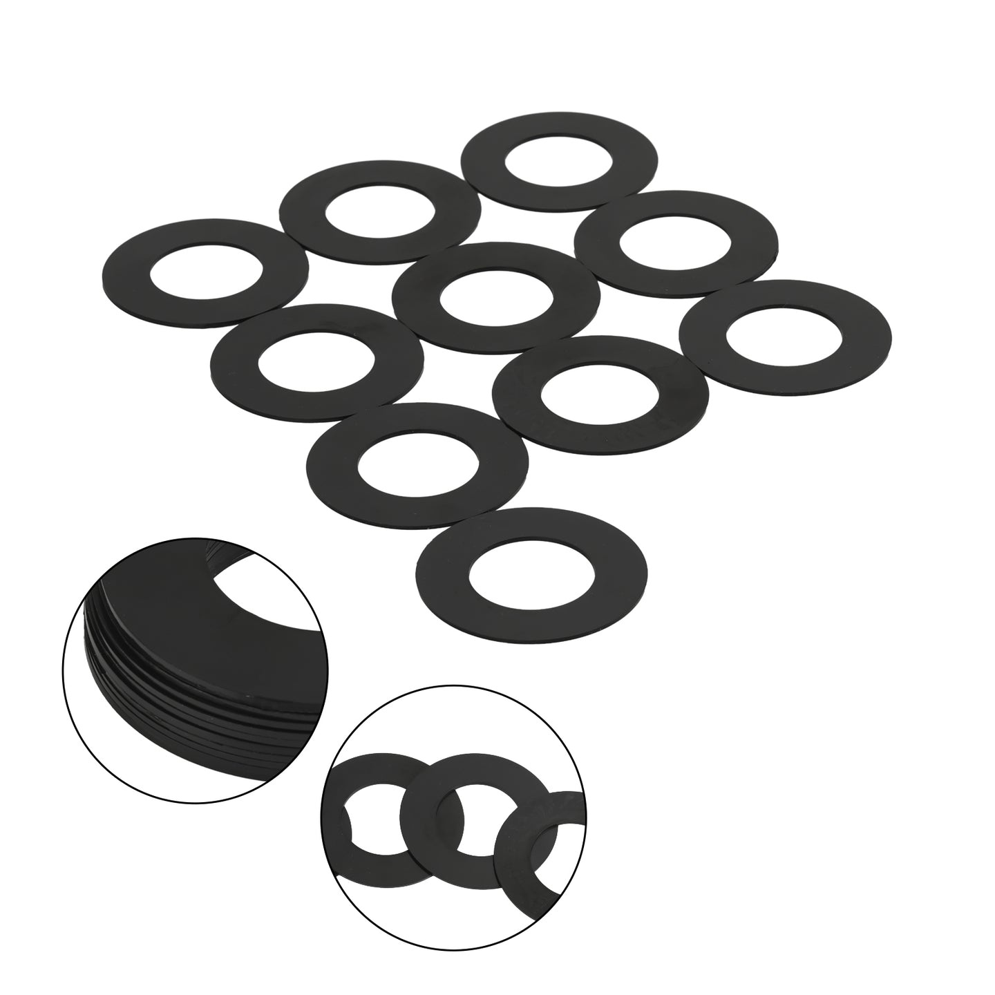40MM Excavator Bucket Pin Shims Kit For Skid Steer Cat Bobcat Deere Komatsu