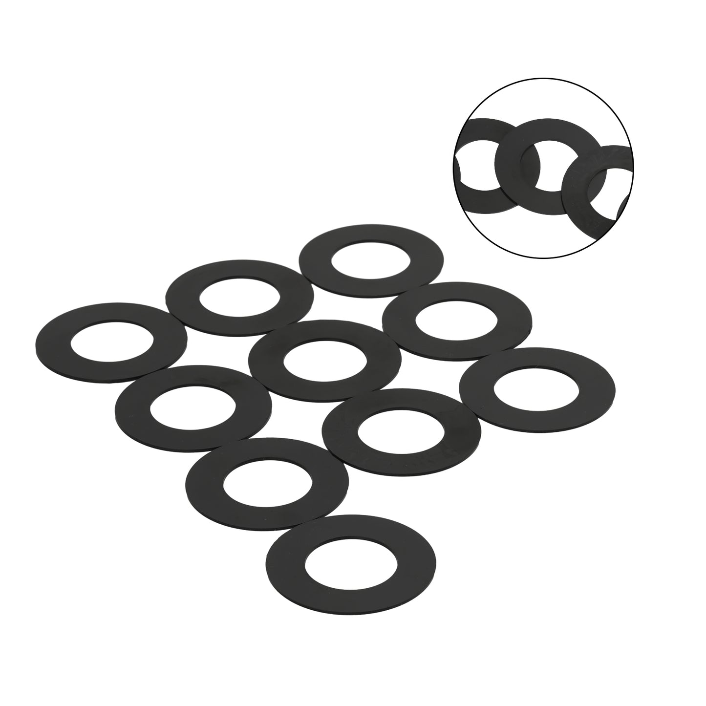 45MM Excavator Bucket Pin Shims Kit For Skid Steer Cat Bobcat Deere Komatsu