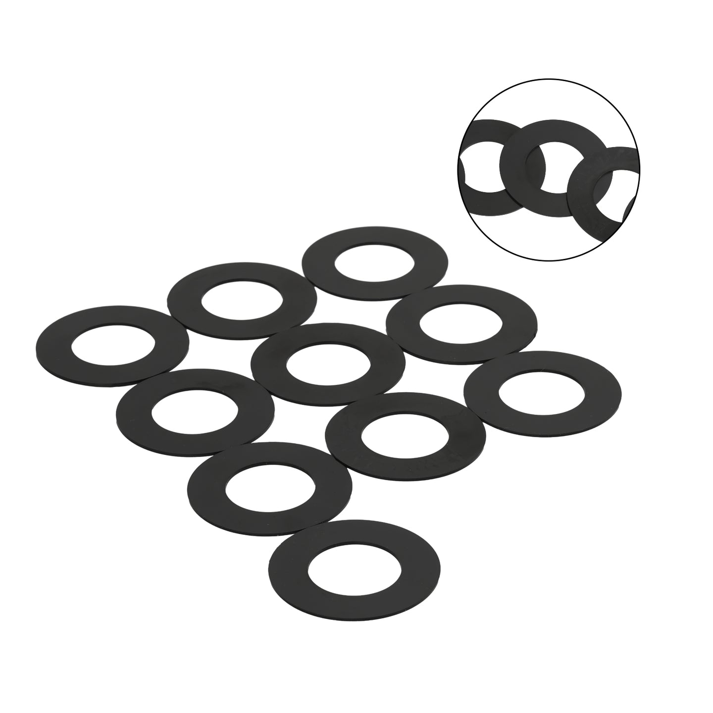 40MM Excavator Bucket Pin Shims Kit For Skid Steer Cat Bobcat Deere Komatsu