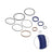 Hydraulic Log Splitter Rebuild Seal Kit For 4.0" Bore X 1.75" Rod Cylinde