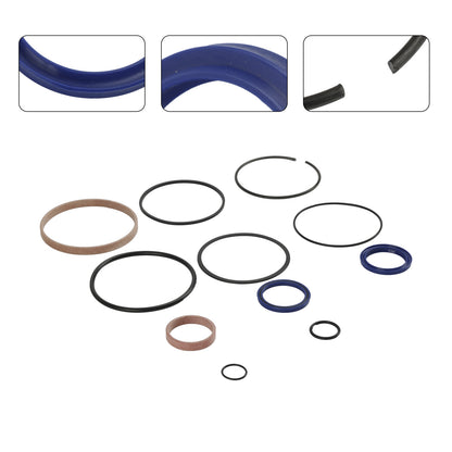 Hydraulic Log Splitter Rebuild Seal Kit For 4.0" Bore X 1.75" Rod Cylinde