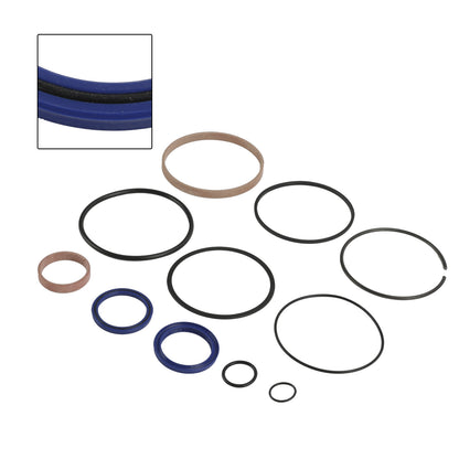 Hydraulic Log Splitter Rebuild Seal Kit For 4.0" Bore X 1.75" Rod Cylinde